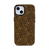 Sexy leopard print Apple 15 phone case IP16 anti drop protective case 2-in-1 film case Apple 13pro