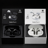 Buds Pro 4 Wireless Bluetooth Earbuds with Volume Control & Voice Changer – Random Color