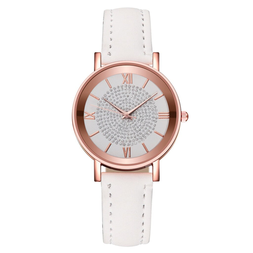 Luxury Watches Quartz  Watch Stainless Steel Dial Casual Bracele Watch