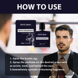 Men's Charm Perfume Natural Fresh Niche Dating Portable Lasting Fragrance Atmosphere Perfume