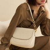 Autumn And Winter New Underarm Bags Niche Women's Bags High Quality All-Match Trendy Texture One-Shoulder Messenger Bags Saddle Bag