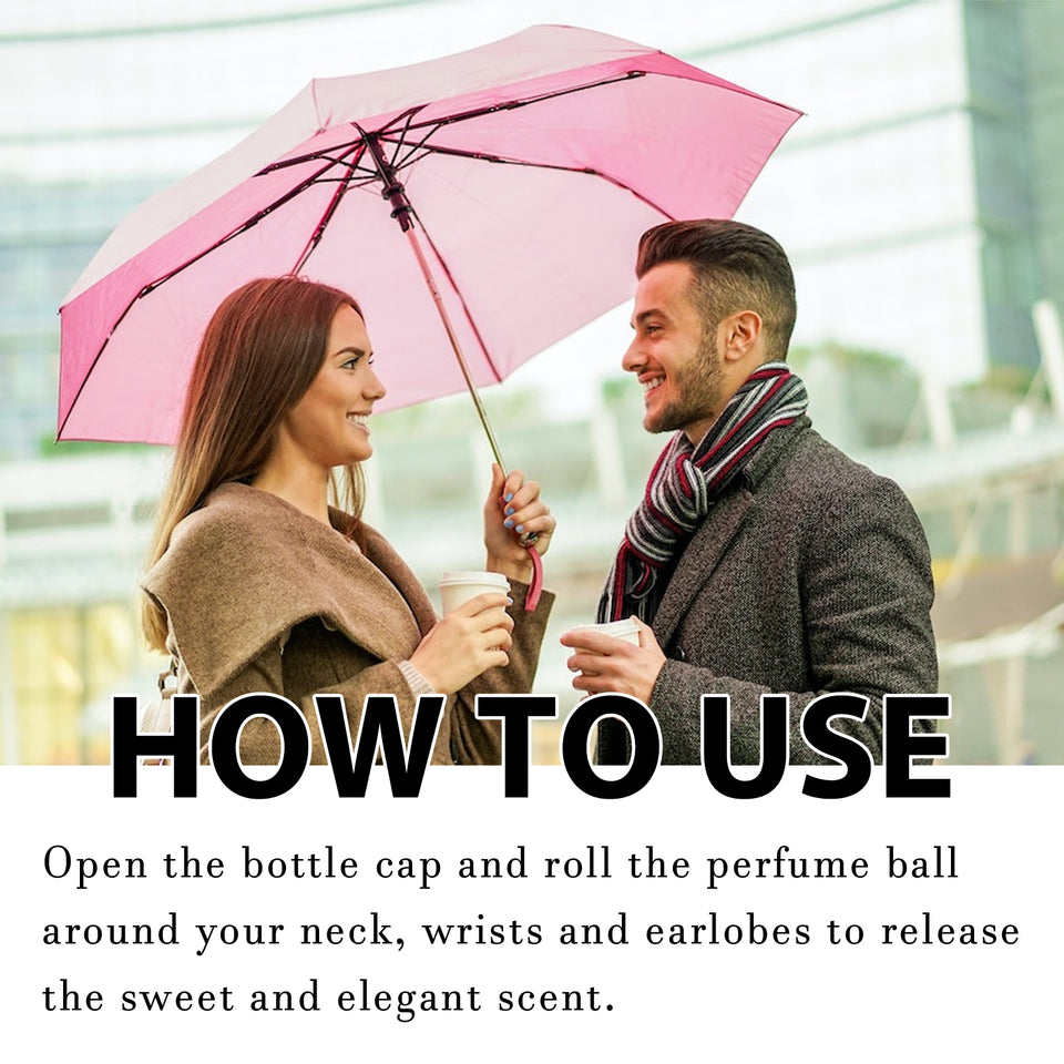 Pheromone Ball Perfume Fresh Natural Light Fragrance Release Charm Portable Couple Dating Atmosphere Perfume