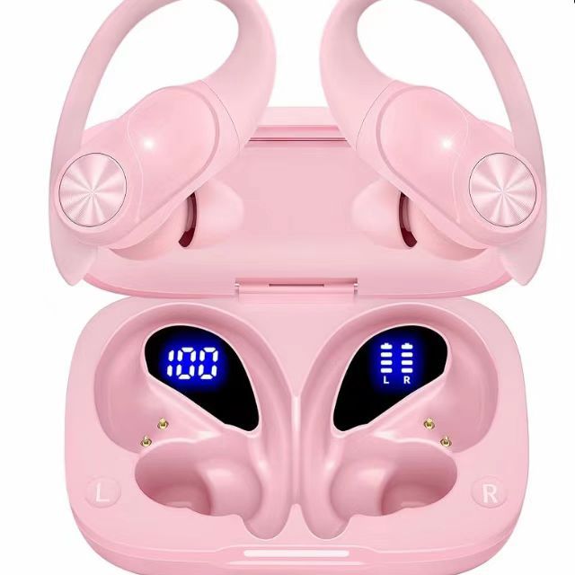 Wireless Bluetooth Long Range Sports Running Noise cancelling Earbuds
