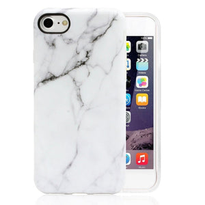 Luxury Marble Case For iPhone 7 Case Soft Silicone Back Cover For iPhone 6 6S 7 Plus 8 Plus Coque iPhone X XR XS Max Case Cover