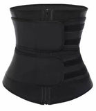 Women's zippered waist shaping clothing belt, beauty and sports belt belt