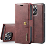 Suitable for iPhone 14 Pro Max Magnet Split Phone Leather Case iPhone 13 Pro Max Protective Case