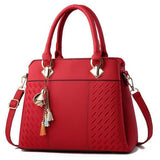 LKEEP Famous Designer Brand Bags Women Leather Handbags Luxury Ladies Hand Bags Purse Fashion Shoulder Bags