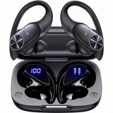 Wireless Bluetooth Long Range Sports Running Noise cancelling Earbuds
