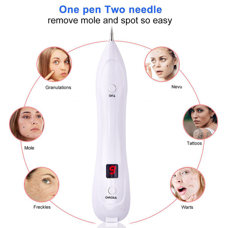 HailiCare Second Generation Display Mole Point Pen Electric Beauty Instrument Freckle Pen Tattoo Embroidery Beauty Instrument