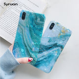 Glitter Marble Case For iphone 7 XR XS MAX Case Soft TPU Back Cover For iphone 6 6S 7 8 Plus iphone X XR Case Cover Phone Case