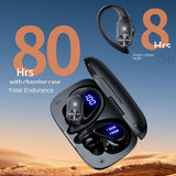 Wireless Bluetooth Long Range Sports Running Noise cancelling Earbuds