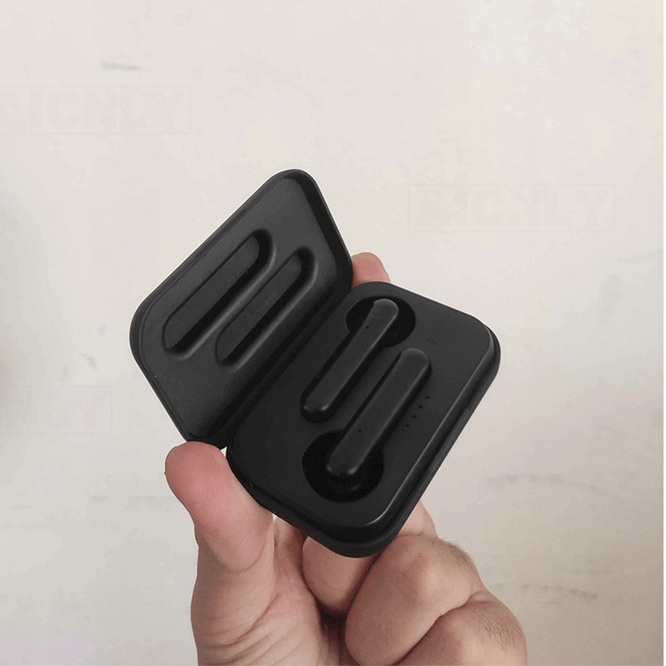 X12 TWS Bluetooth headphones Earbuds HIFI Sport  Wireless earphones Noise reduction In-Ear Headset For Black i9000 i12 Pro