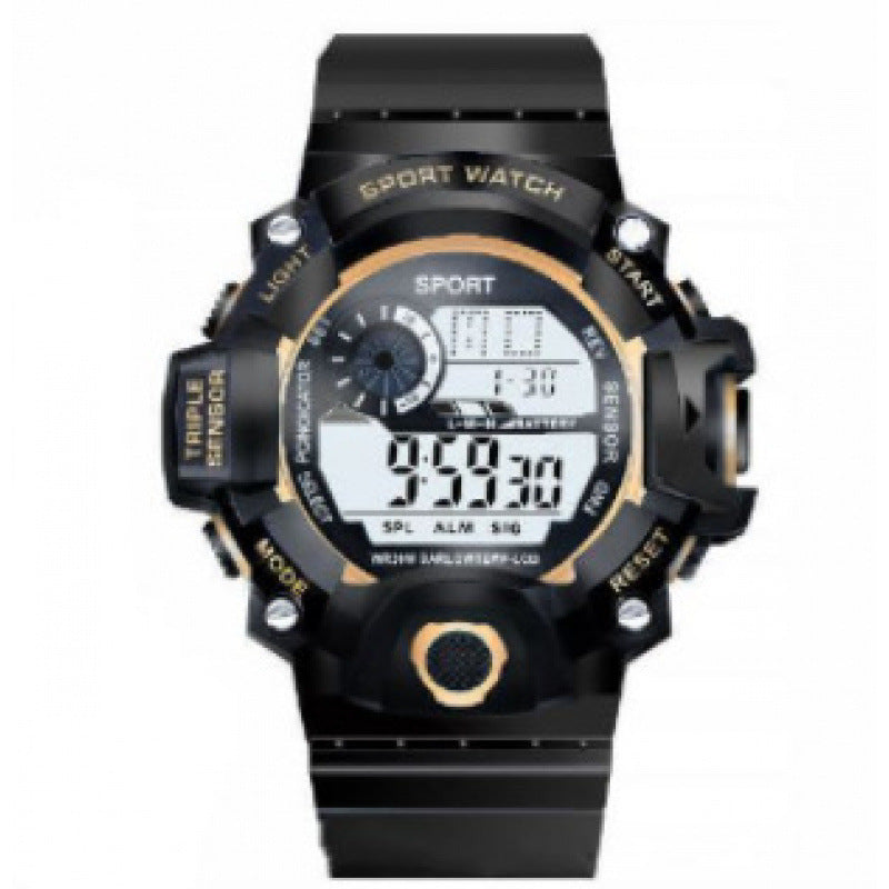 Student Children's Watch, Kids Digital Watch with Night Light and Alarm for Boys and Girls, Youth Sports Electronic Watch