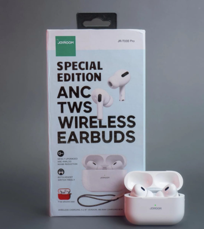 Joyroom AirPods 3 JR‑T03S Plus | Wireless Bluetooth Earbuds | HiFi Sound | Long Battery Life | Free Premium Case
