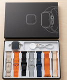 iMounra 2 BIG 2.01 Ultra Smartwatch Random Box | 7 in 1 Strap Multi-Color Bundle | Premium Design & Advanced Features (Random Boxes)