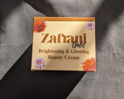 Zafrani Gold Brightening & Glowing Beauty Cream | 100g | Radiant Skin | Premium Skincare