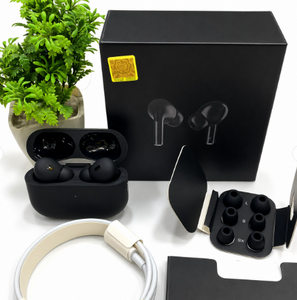 Original Black Pro 2 Box Pack Wireless Earbuds with All Accessories – Black