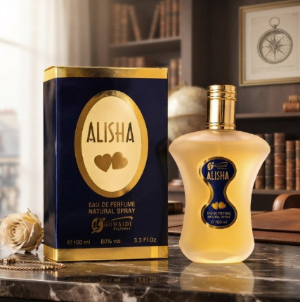 Alisha Blue Perfume 100ml Is A Classic Fragrance Designed To Inspire Elegance And Confidence