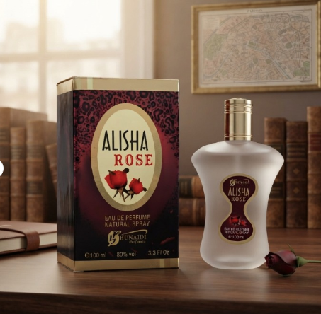 Alisha Rose Eau De Perfume By Hunaidi 100ml Is A Luxurious Fragrance Crafted To Enhance Elegance And Confidence.