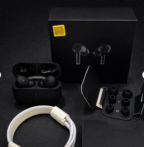 Original Black Pro 2 Box Pack Wireless Earbuds with All Accessories – Black