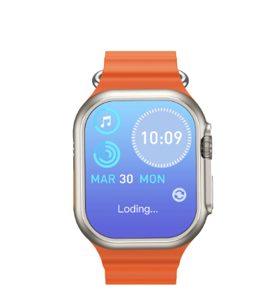 V200 Ultra 2.2" Smart Watch with Wearfit Pro App – IP68 Waterproof Sport Fitness Watch (Orange)